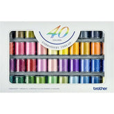 Brother 40-Colour Embroidery Thread Set